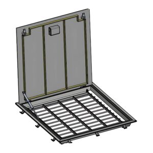 TB Tweedelig vlak instortluik