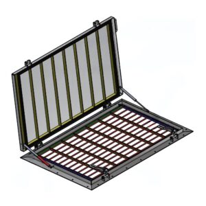 HHNK Ventilerend opbouwluik - RVS