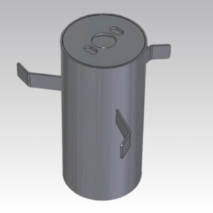 Instort spindelpot - RVS 316 (HHNK)